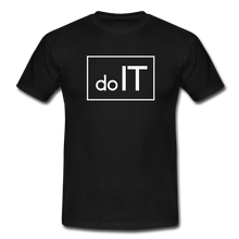 Lade das Bild in den Galerie-Viewer, Do IT T-Shirt Schwarz - black
