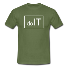 Lade das Bild in den Galerie-Viewer, Do IT T-Shirt Schwarz - military green
