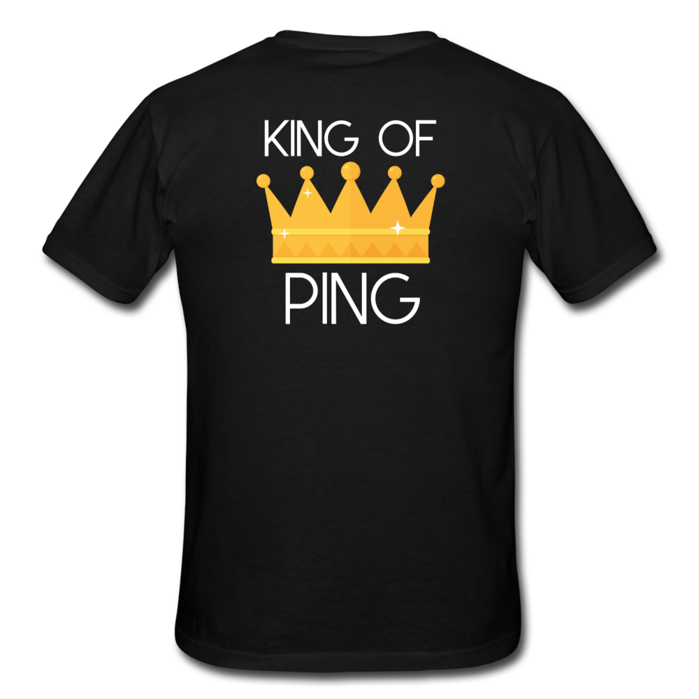 King Of Ping T-Shirt Schwarz - black