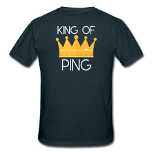 Lade das Bild in den Galerie-Viewer, King Of Ping T-Shirt Schwarz - navy
