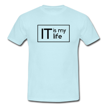 Lade das Bild in den Galerie-Viewer, IT Is My Life T-Shirt Weiß - sky
