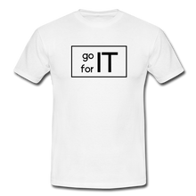 Lade das Bild in den Galerie-Viewer, Go For IT T-Shirt Weiß - white
