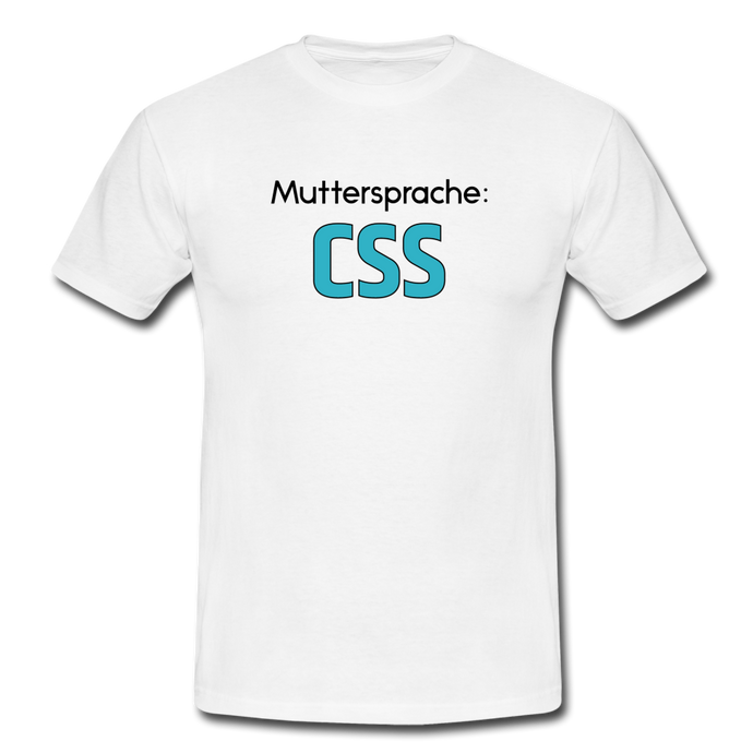 CSS T-Shirt Weiß - white