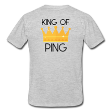 Lade das Bild in den Galerie-Viewer, King Of Ping T-Shirt Weiß - heather grey
