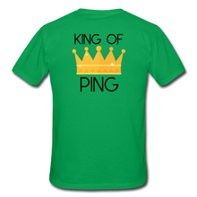 Lade das Bild in den Galerie-Viewer, King Of Ping T-Shirt Weiß - kelly green
