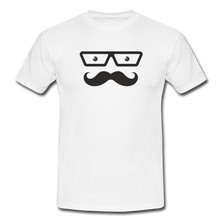 Lade das Bild in den Galerie-Viewer, Moustache T-Shirt Weiß - white
