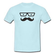 Lade das Bild in den Galerie-Viewer, Moustache T-Shirt Weiß - sky
