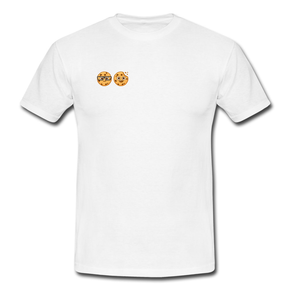 Nerdy Cookies T-Shirt Weiß - white