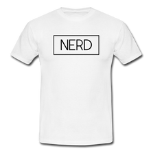 Lade das Bild in den Galerie-Viewer, Nerd T-Shirt Weiß - white
