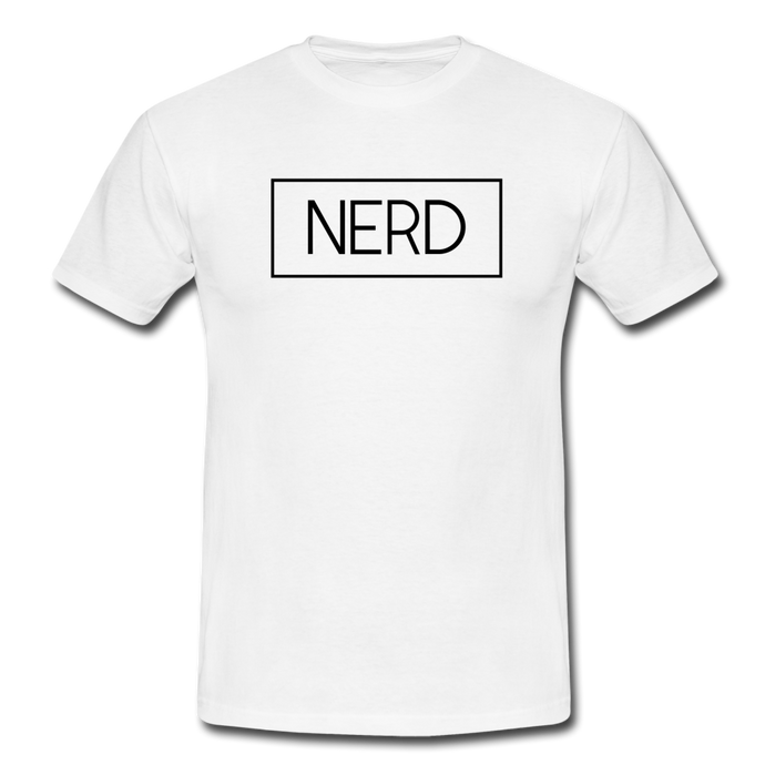 Nerd T-Shirt Weiß - white