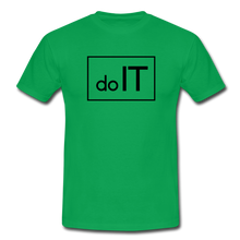 Lade das Bild in den Galerie-Viewer, Do IT T-Shirt Weiß - kelly green
