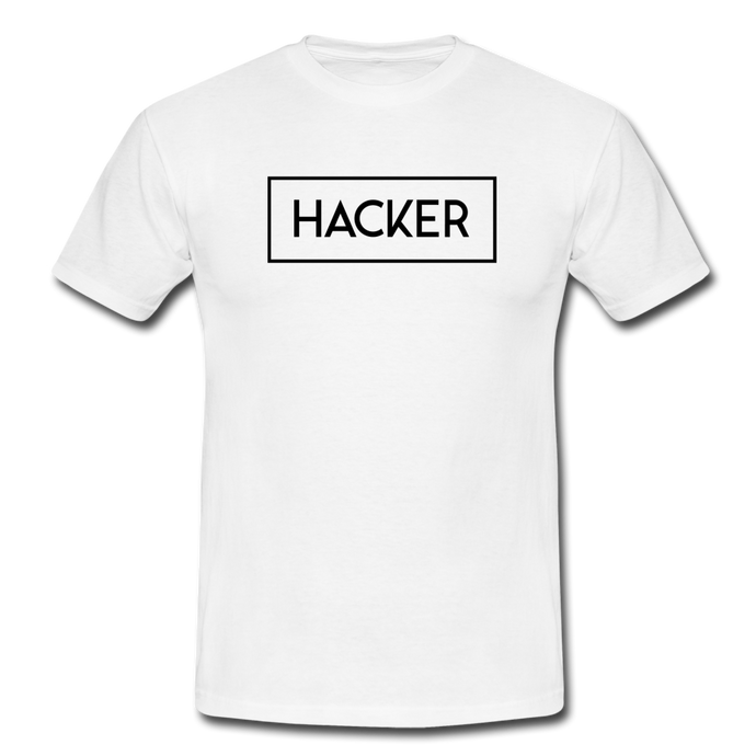 Hacker T-Shirt Weiß - white