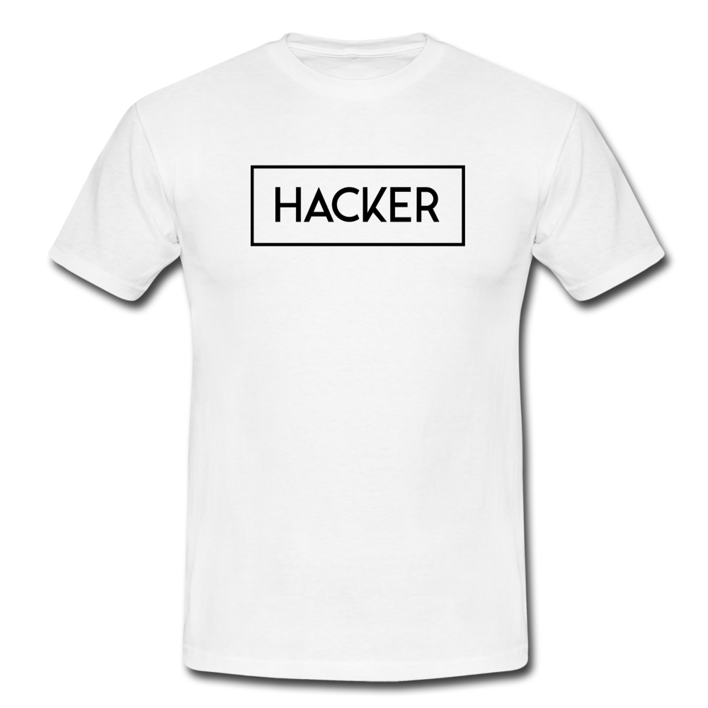 Hacker T-Shirt Weiß - white