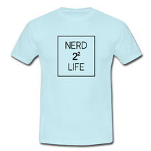 Lade das Bild in den Galerie-Viewer, Nerd For Life T-Shirt Weiß - sky
