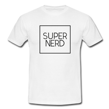 Lade das Bild in den Galerie-Viewer, Super Nerd T-Shirt Weiß - white
