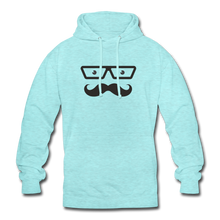 Lade das Bild in den Galerie-Viewer, Moustache Hoodie - Surferblau
