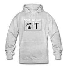 Lade das Bild in den Galerie-Viewer, Just Do IT Hoodie - Hellgrau meliert
