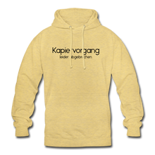 Lade das Bild in den Galerie-Viewer, Kapiervorgang Abgebrochen Hoodie - Surfergelb
