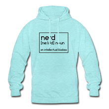 Lade das Bild in den Galerie-Viewer, Intellectual Badass Hoodie - Surferblau
