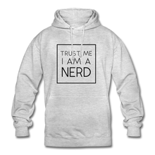 Lade das Bild in den Galerie-Viewer, Trust A Nerd Hoodie - Hellgrau meliert
