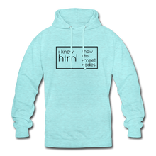 Lade das Bild in den Galerie-Viewer, I Know HTML Hoodie - Surferblau
