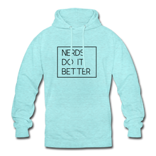 Lade das Bild in den Galerie-Viewer, Nerds Do IT Better Hoodie - Surferblau
