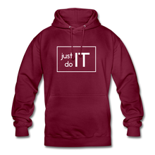 Lade das Bild in den Galerie-Viewer, Just Do IT Hoodie - Bordeaux
