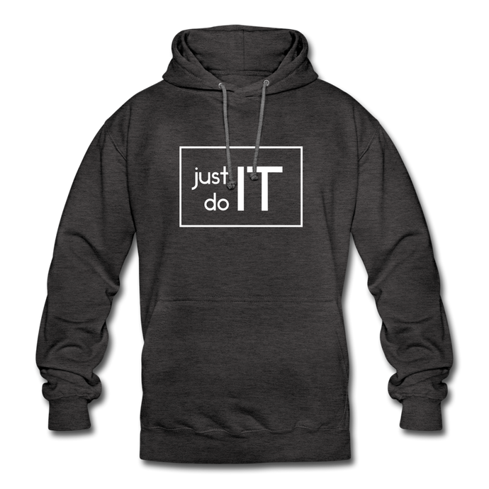 Just Do IT Hoodie - Anthrazit