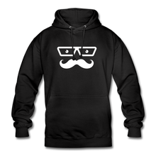 Lade das Bild in den Galerie-Viewer, Moustache Hoodie - Schwarz
