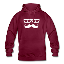 Lade das Bild in den Galerie-Viewer, Moustache Hoodie - Bordeaux
