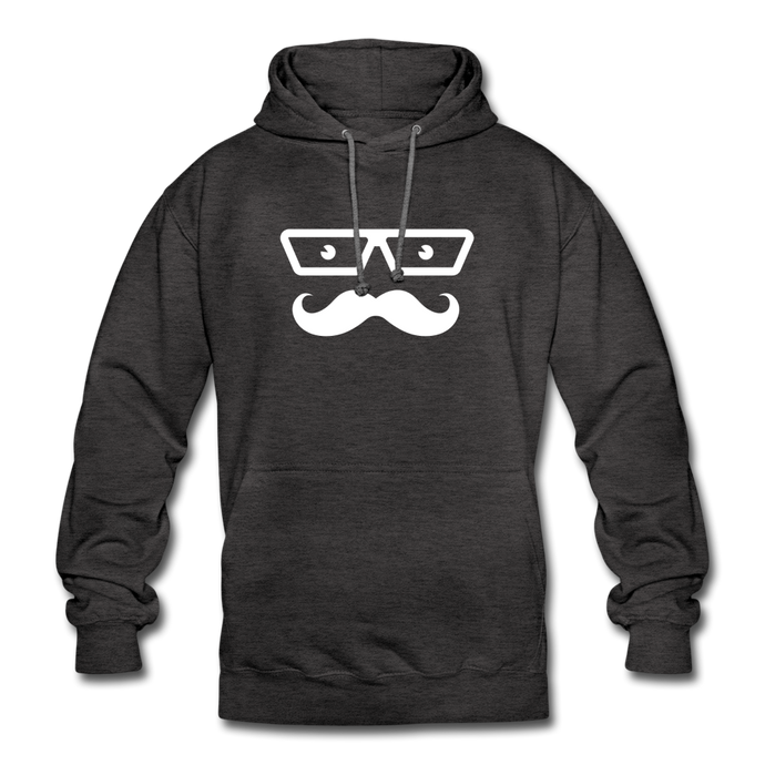 Moustache Hoodie - Anthrazit