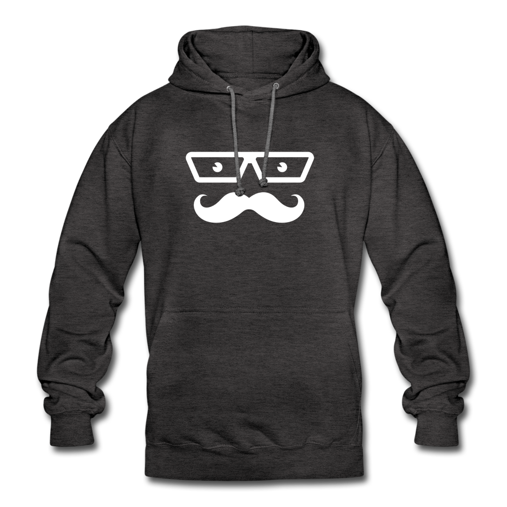 Moustache Hoodie - Anthrazit