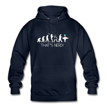 Lade das Bild in den Galerie-Viewer, Nerd&#39;s Evolution Hoodie - Navy
