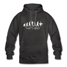 Lade das Bild in den Galerie-Viewer, Nerd&#39;s Evolution Hoodie - Anthrazit
