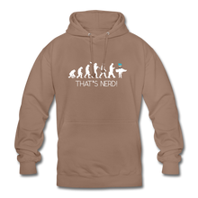 Lade das Bild in den Galerie-Viewer, Nerd&#39;s Evolution Hoodie - Mokka
