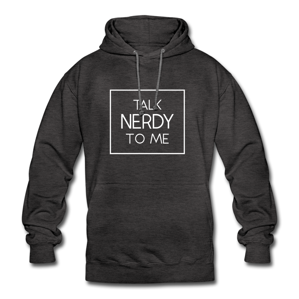 Talk Nerdy To Me Hoodie - Anthrazit