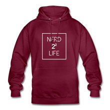 Lade das Bild in den Galerie-Viewer, Nerd For Life Hoodie - Bordeaux
