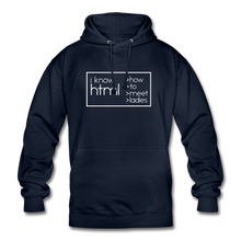 Lade das Bild in den Galerie-Viewer, I Know HTML Hoodie - Navy
