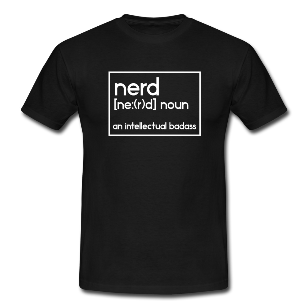 Intellectual Badass T-Shirt Schwarz - Schwarz