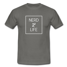 Lade das Bild in den Galerie-Viewer, Nerd For Life T-Shirt Schwarz - Graphite
