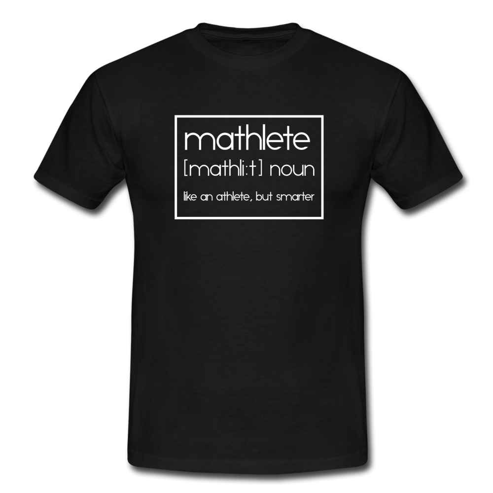 Mathlete T-Shirt Schwarz - Schwarz