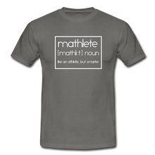 Lade das Bild in den Galerie-Viewer, Mathlete T-Shirt Schwarz - Graphite
