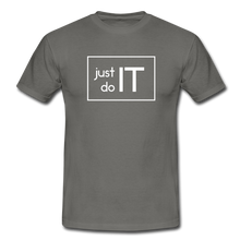 Lade das Bild in den Galerie-Viewer, Just Do IT T-Shirt Schwarz - Graphit
