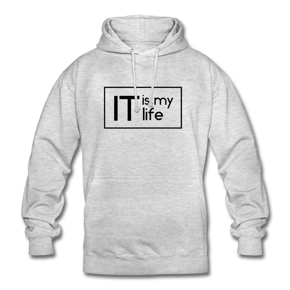 IT Is My Life Hoodie Hell - Hellgrau meliert