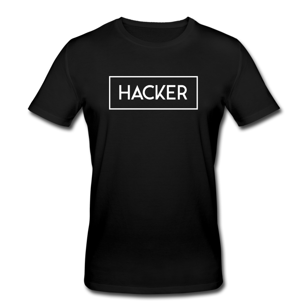 Hacker Bio T-Shirt - Schwarz