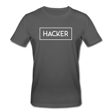 Lade das Bild in den Galerie-Viewer, Hacker Bio T-Shirt - Anthrazit
