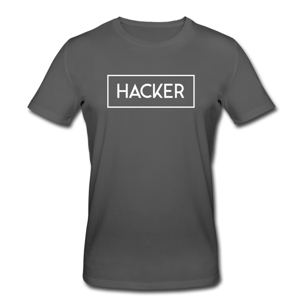 Hacker Bio T-Shirt - Anthrazit