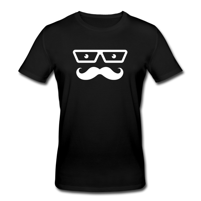 Moustache Bio T-Shirt - Schwarz