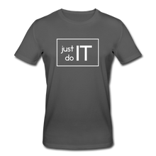 Lade das Bild in den Galerie-Viewer, Just Do IT Bio  T-Shirt - Anthrazit
