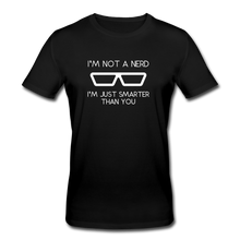 Lade das Bild in den Galerie-Viewer, Smarter Than You Bio T-Shirt - Schwarz
